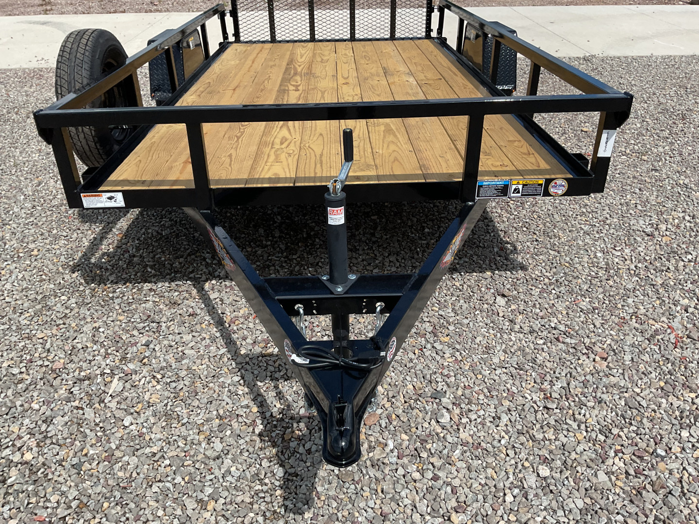 New 2026 H&H Trailers H7612RS-030 Utility Trailer