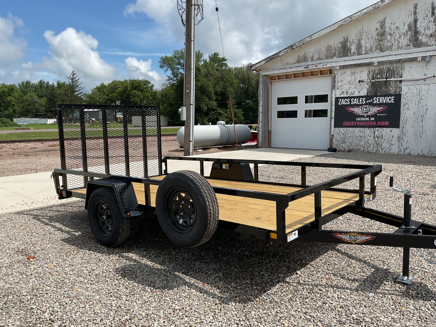 New 2026 H&H Trailers H7612RS-030 Utility Trailer