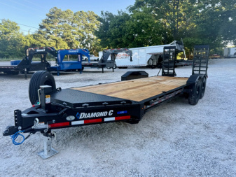 New 2025 Diamond C Trailers LPX 207 Package 20'X82" Equipment Trailer