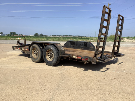 Used 2007 Rice Trailers 16' Equipment Trailer (14K)