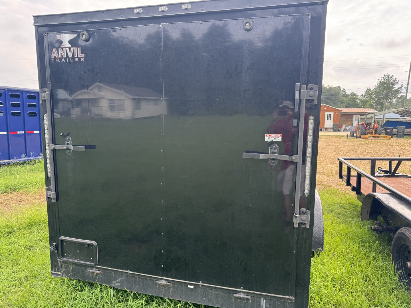 Used 2024 Anvil 7x16 7K GVWR Cargo / Enclosed Trailer