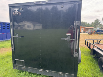 Used 2024 Anvil 7x16 7K GVWR Cargo / Enclosed Trailer