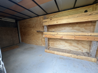Used 2024 Anvil 7x16 7K GVWR Cargo / Enclosed Trailer
