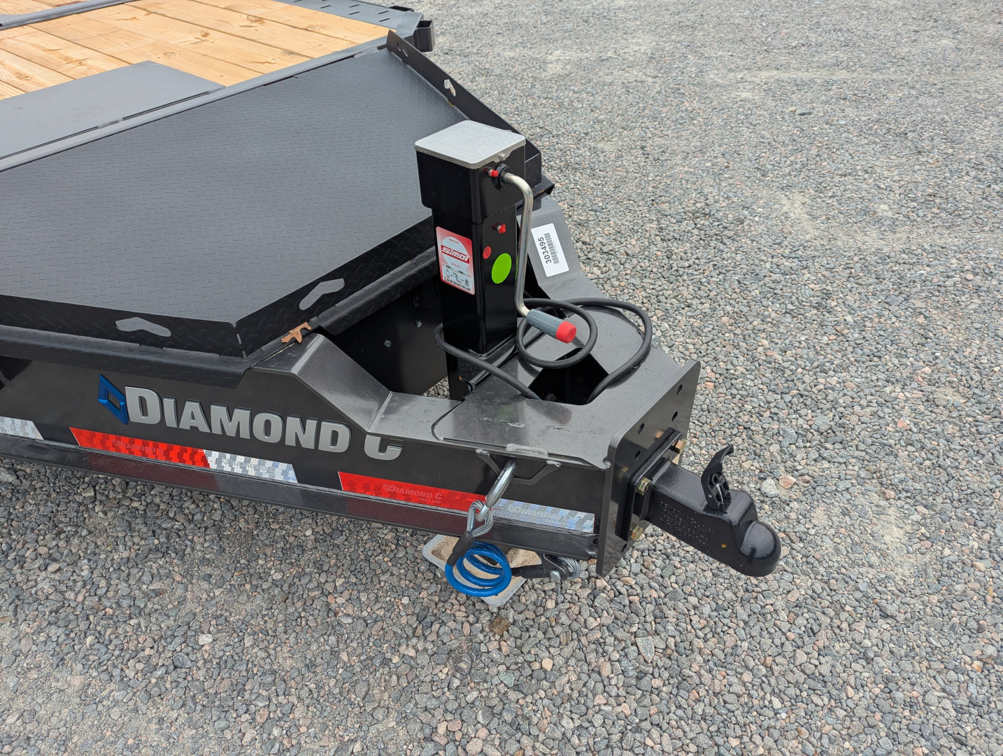 New 2025 Diamond C Trailers Diamond C HXD 208 22' Tilt Equipment Trailer Tilt Trailer