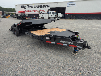 New 2025 Diamond C Trailers Diamond C HXD 208 22' Tilt Equipment Trailer Tilt Trailer
