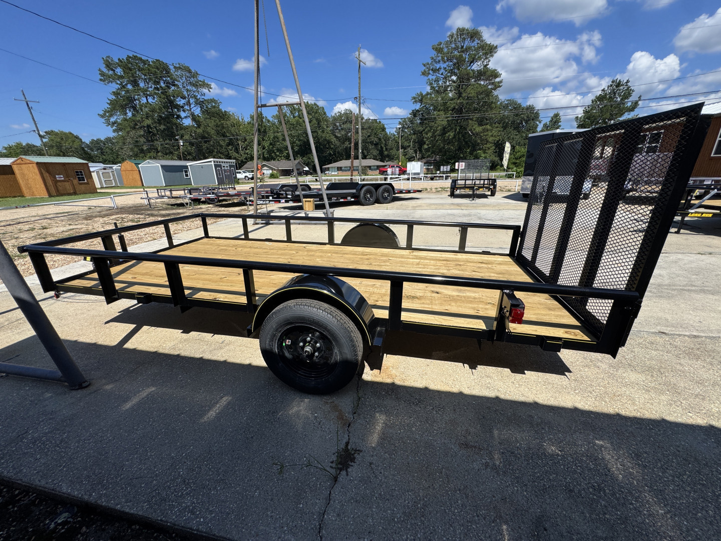 New 2025 76"x14 Utility Trailer
