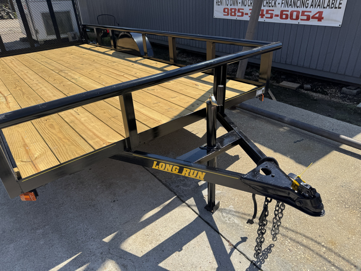 New 2025 76"x14 Utility Trailer