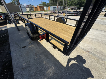 New 2025 76"x14 Utility Trailer