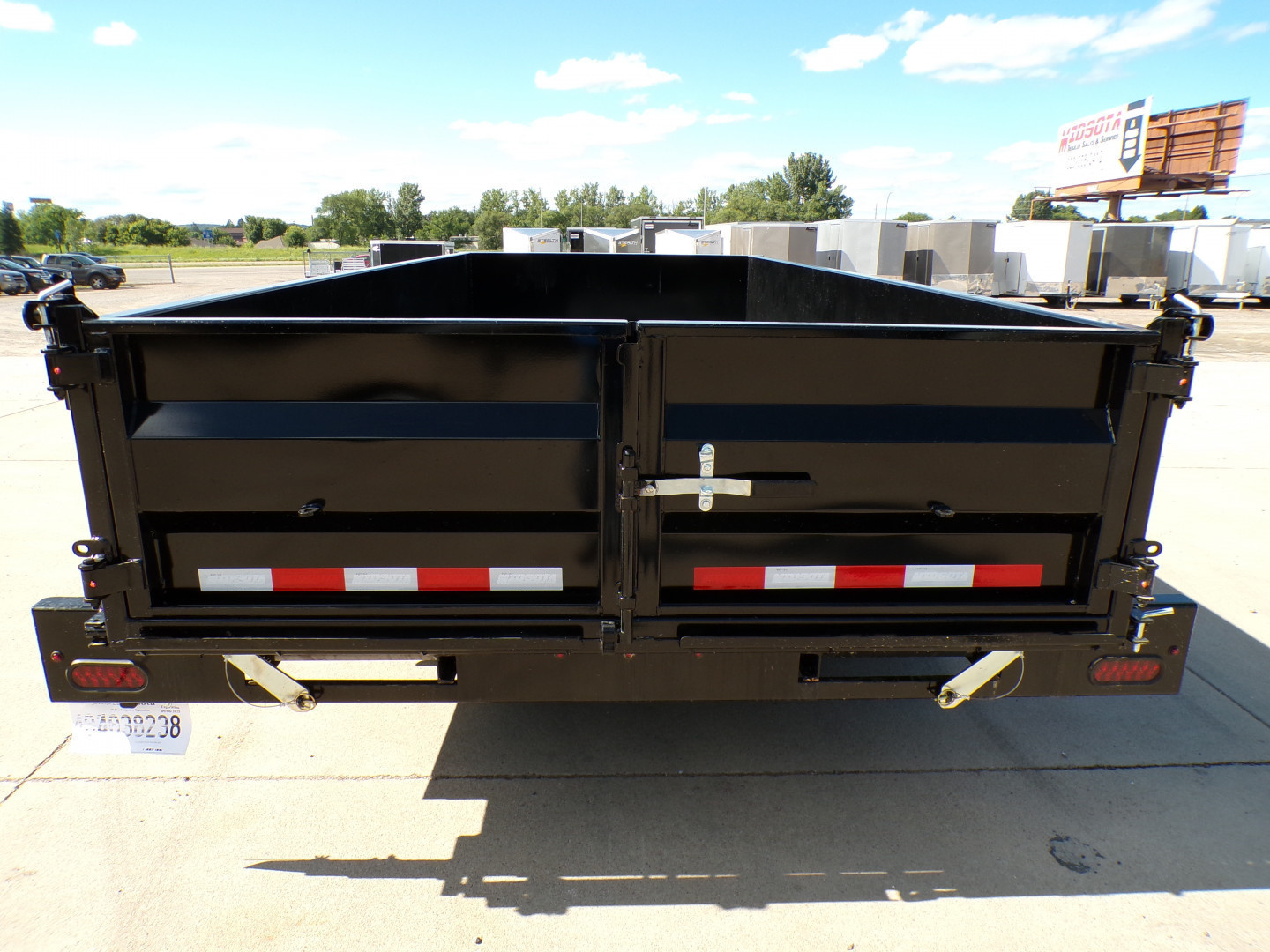 New 2025 Midsota *DEALER DEMO* Nova 8216 14K Dump Trailer - 487