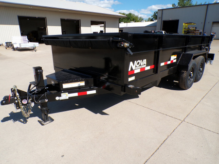 New 2025 Midsota *DEALER DEMO* Nova 8216 14K Dump Trailer - 487