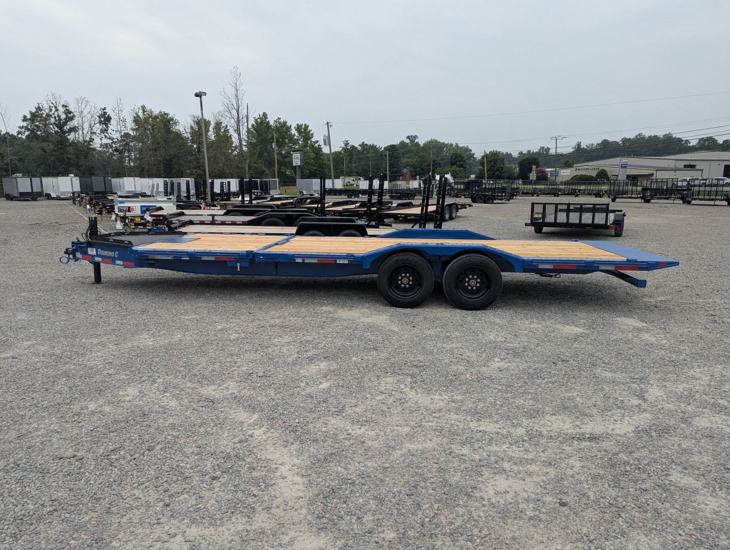 New 2025 Diamond C Trailers Diamond C HXD 208 24' Tilt Equipment Trailer