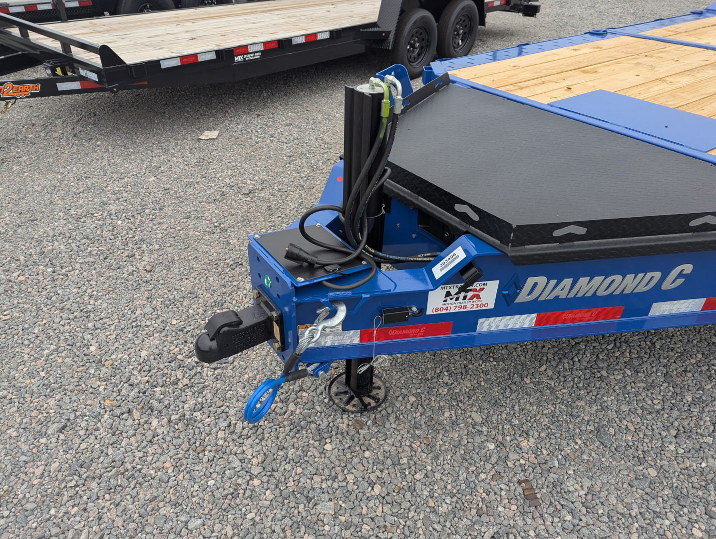 New 2025 Diamond C Trailers Diamond C HXD 208 24' Tilt Equipment Trailer