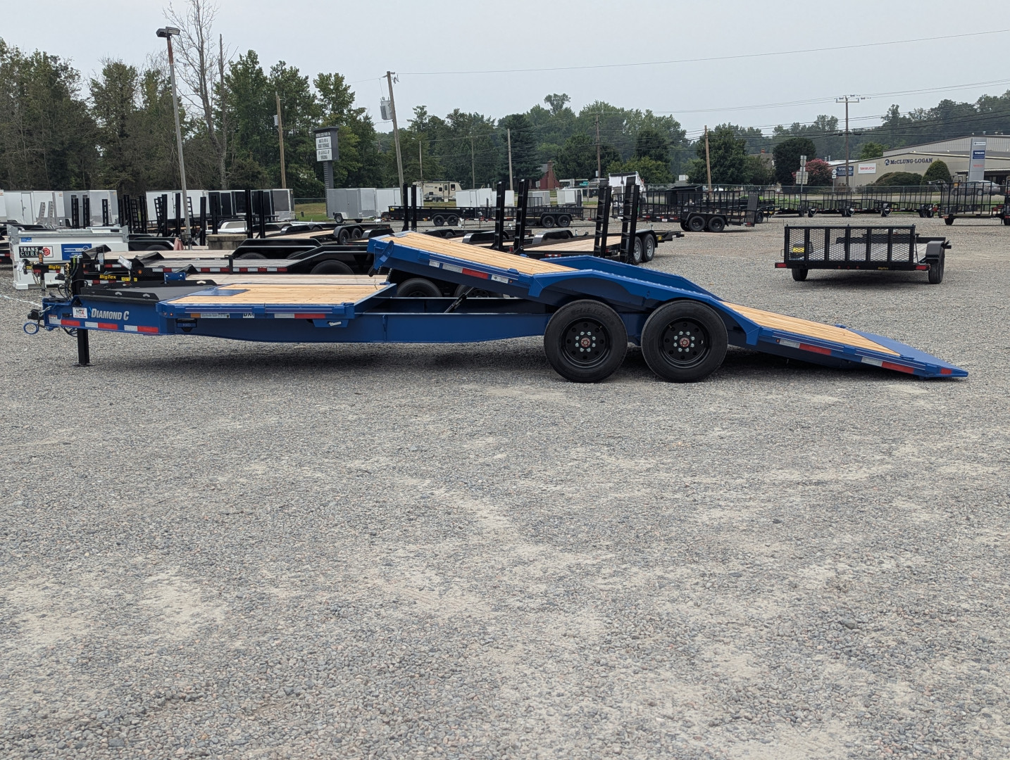 New 2025 Diamond C Trailers Diamond C HXD 208 24' Tilt Equipment Trailer