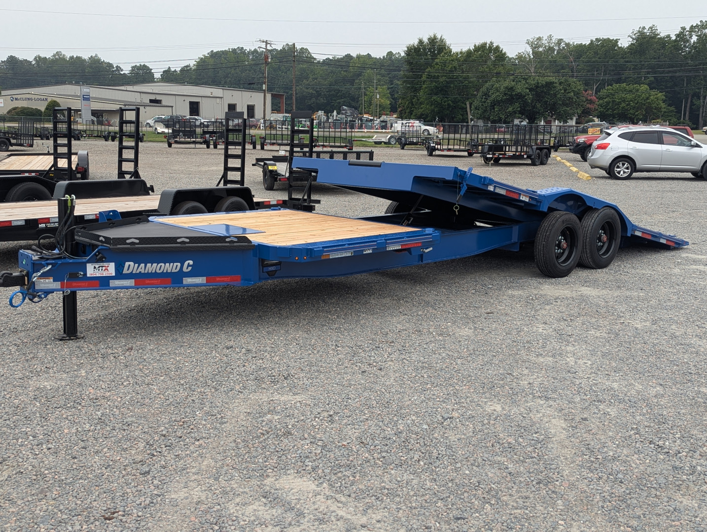 New 2025 Diamond C Trailers Diamond C HXD 208 24' Tilt Equipment Trailer