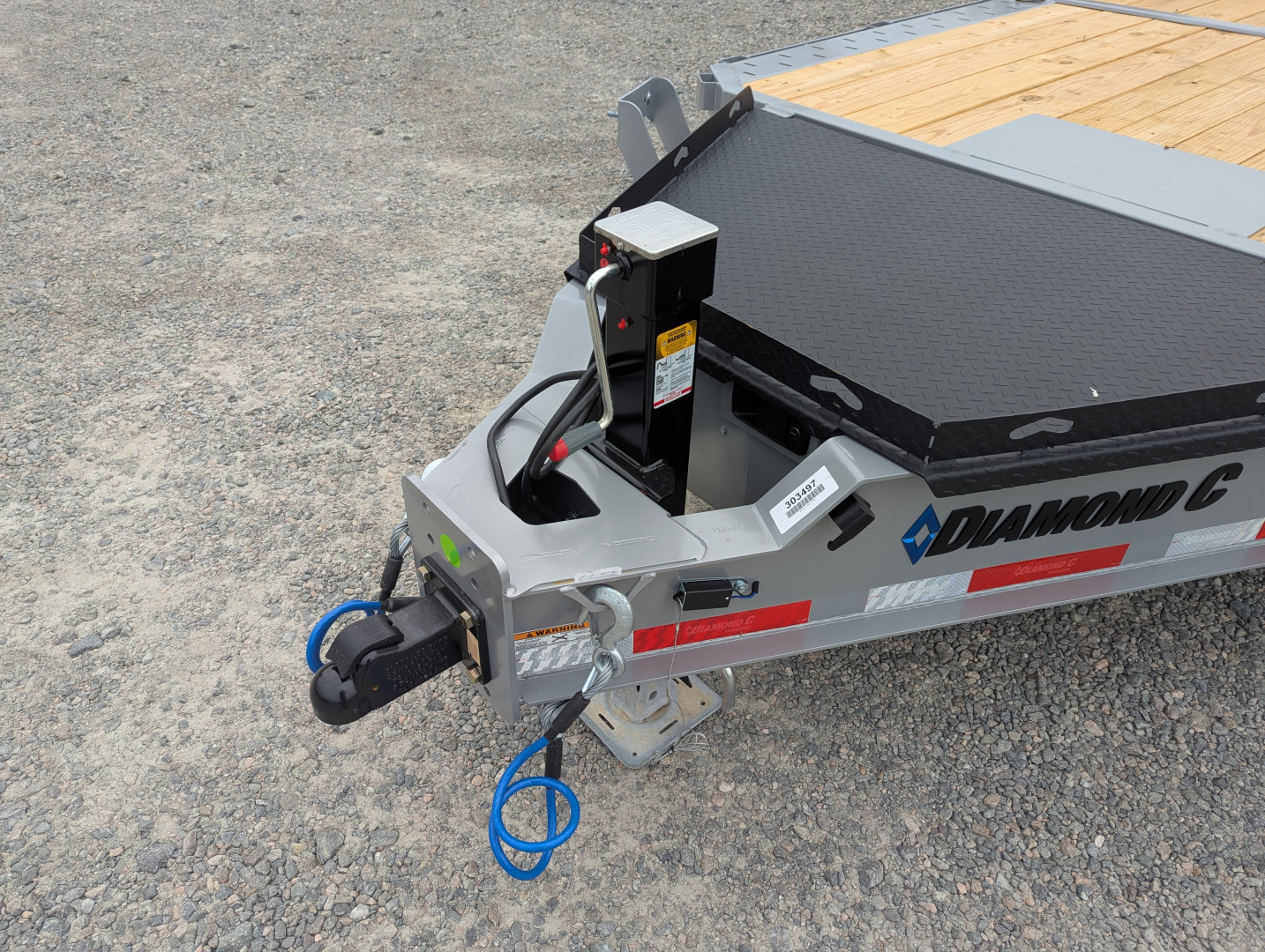 New 2025 Diamond C Trailers Diamond C HXD 208 24' Tilt Equipment Trailer Tilt Trailer