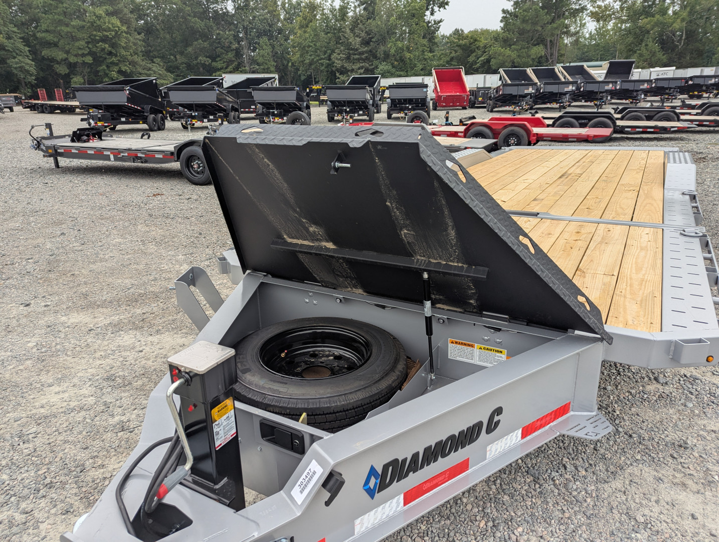 New 2025 Diamond C Trailers Diamond C HXD 208 24' Tilt Equipment Trailer Tilt Trailer