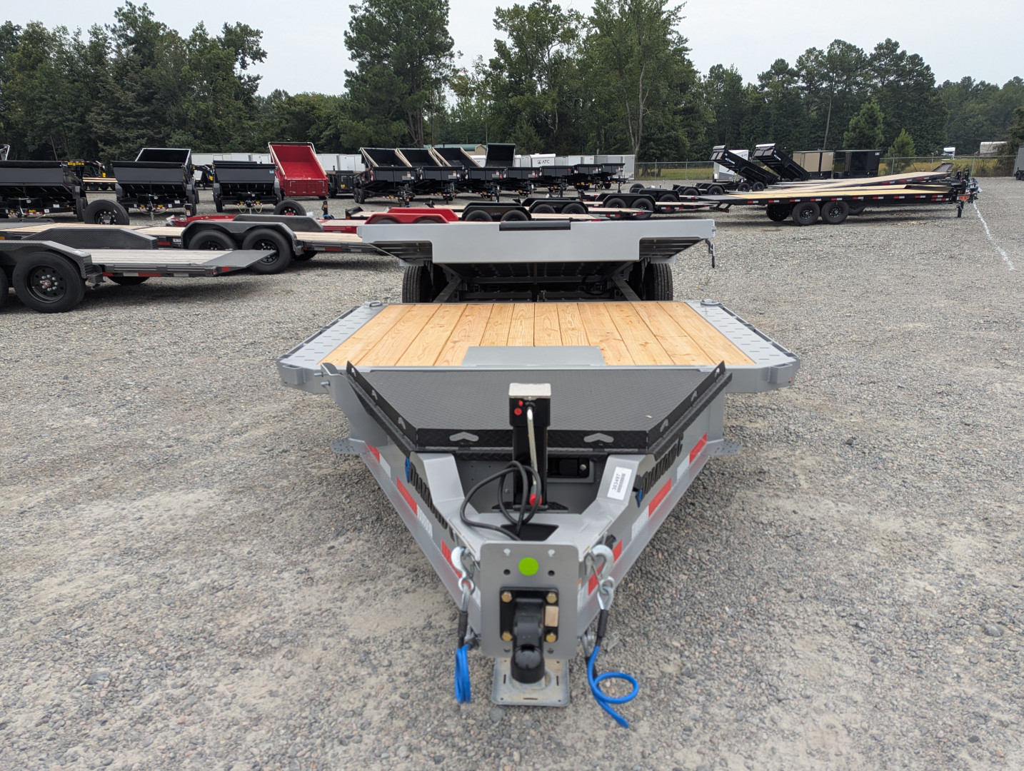 New 2025 Diamond C Trailers Diamond C HXD 208 24' Tilt Equipment Trailer Tilt Trailer