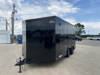 New United UJ 16' V-Nose Enclosed Cargo Trailer