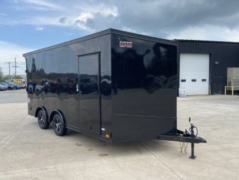 New United UJ 16' V-Nose Enclosed Cargo Trailer
