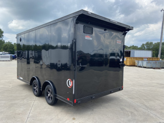 New United UJ 16' V-Nose Enclosed Cargo Trailer