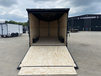 New United UJ 16' V-Nose Enclosed Cargo Trailer