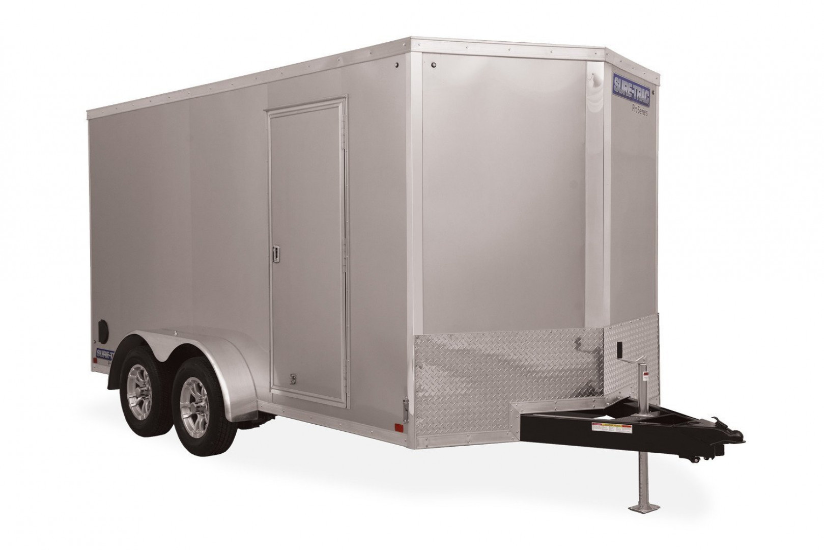 New 2025 Sure-Trac 7 x 12 Pro Series Enclosed Wedge Cargo Trailer  TA 7K