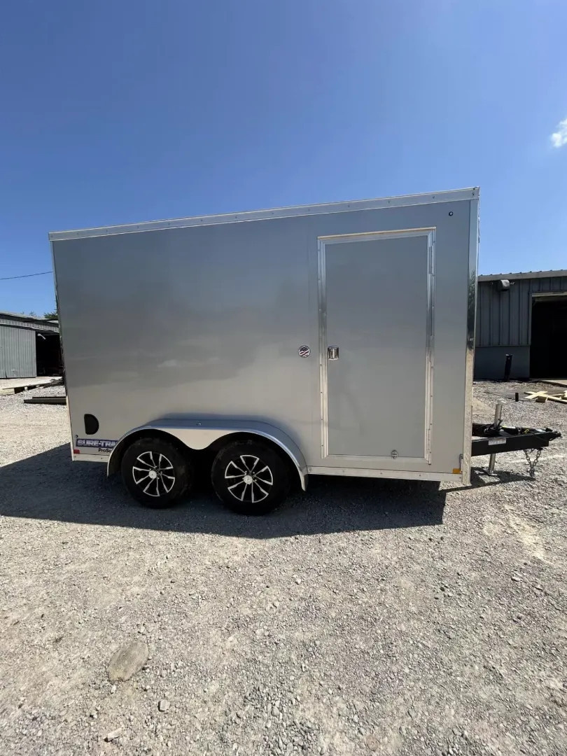 New 2025 Sure-Trac 7 x 12 Pro Series Enclosed Wedge Cargo Trailer  TA 7K