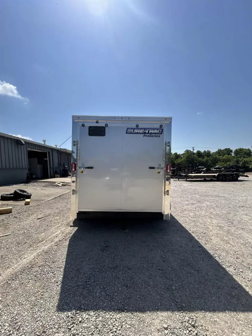 New 2025 Sure-Trac 7 x 12 Pro Series Enclosed Wedge Cargo Trailer  TA 7K