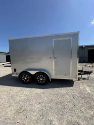 New 2025 Sure-Trac 7 x 12 Pro Series Enclosed Wedge Cargo Trailer  TA 7K