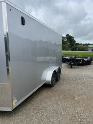 New 2025 Sure-Trac 7 x 16 Pro Series Enclosed Wedge Cargo Trailer  TA 7K