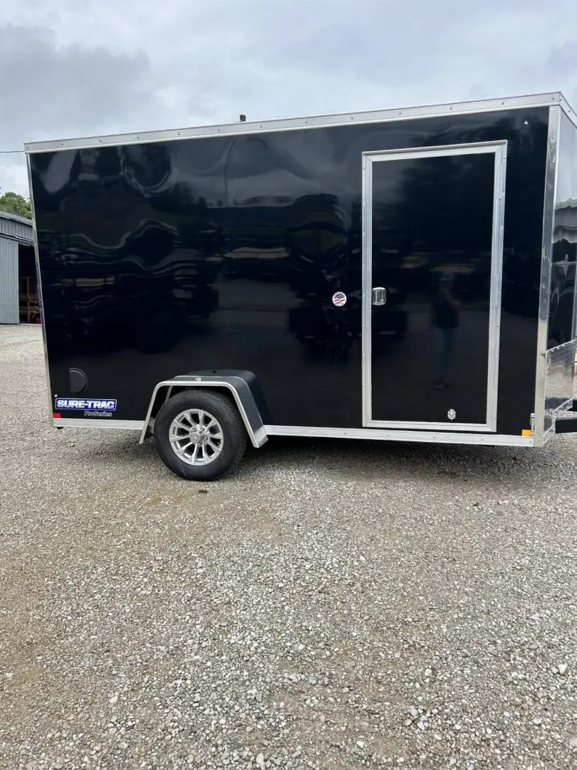 New 2025 Sure-Trac 6 x 12 Pro Series Enclosed Wedge Cargo Trailer  3K