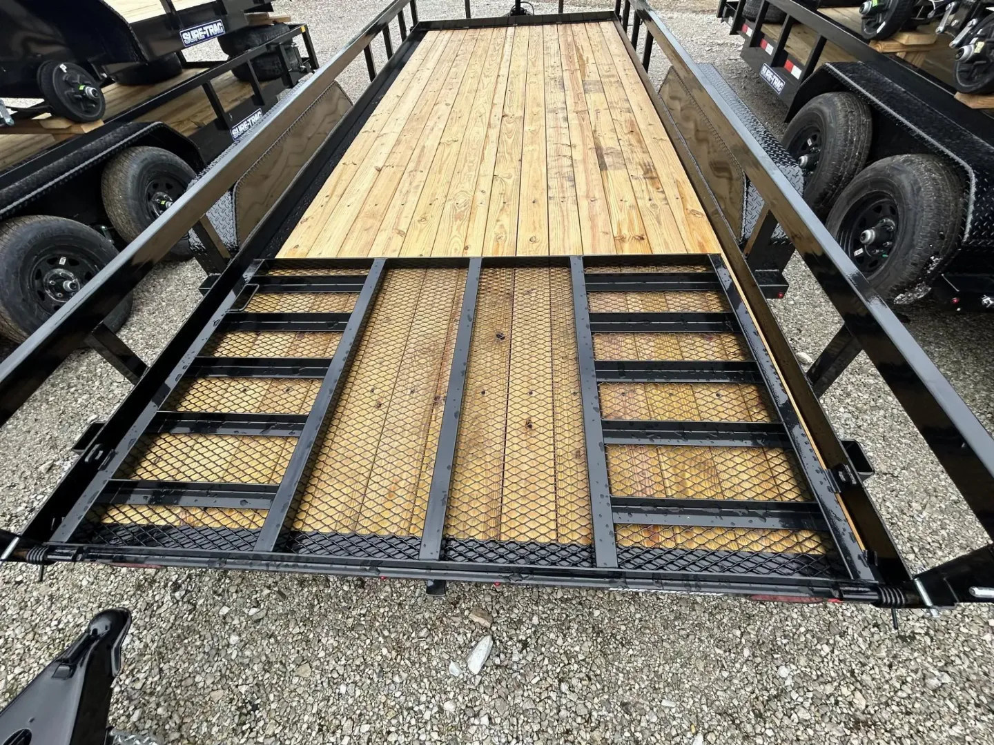 New 2025 Sure-Trac 7 x 18 Tube Top Utility 10K