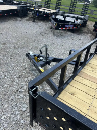 New 2025 Sure-Trac 7 x 18 Tube Top ATV 10K