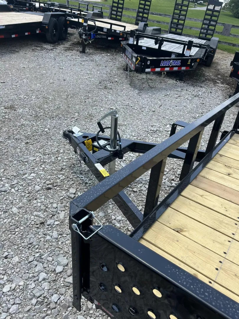 New 2025 Sure-Trac 7 x 18 Tube Top ATV 10K