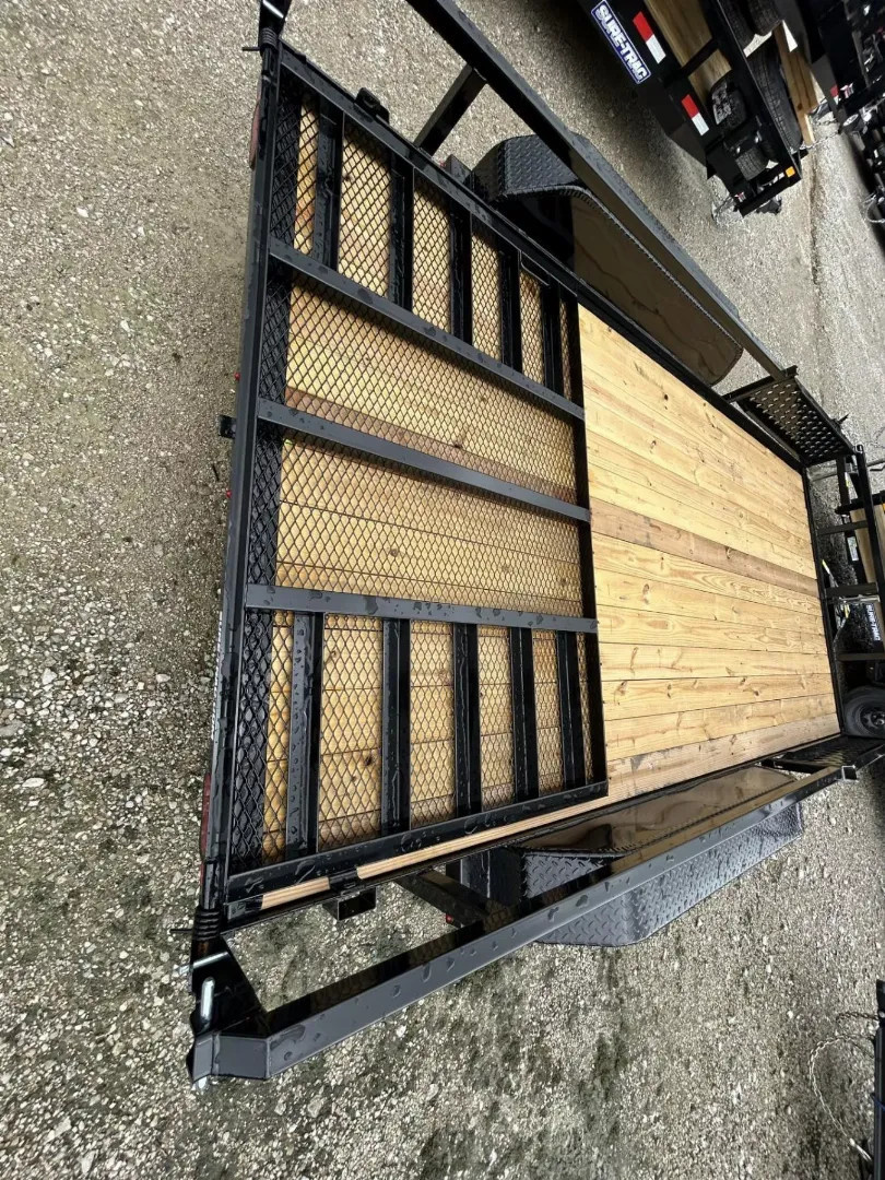 New 2025 Sure-Trac 7 x 18 Tube Top ATV 10K