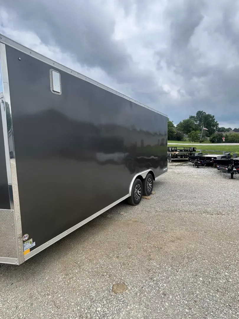 New 2025 Sure-Trac 8.5 x 20 Pro Series Enclosed Wedge Car Hauler Trailer  10K