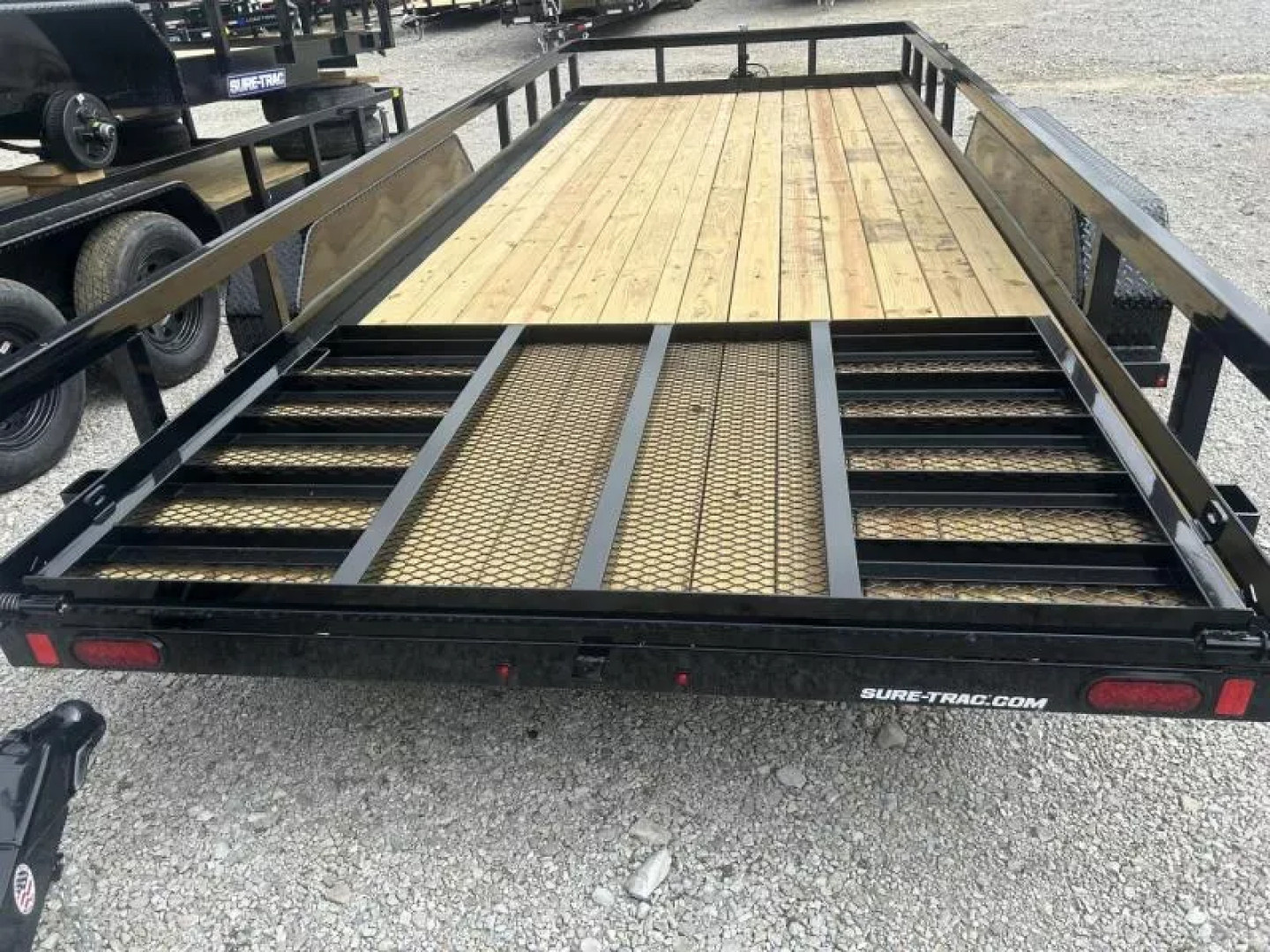 New 2025 Sure-Trac 7 x 14 Tube Top Utility 10K Utility Trailer