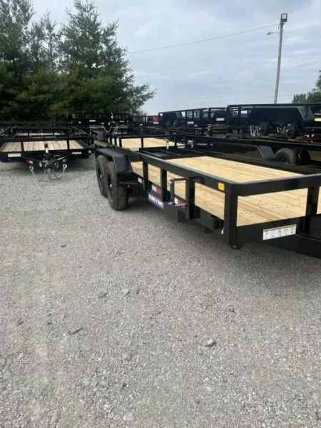 New 2025 Sure-Trac 7 x 14 Tube Top Utility 10K Utility Trailer