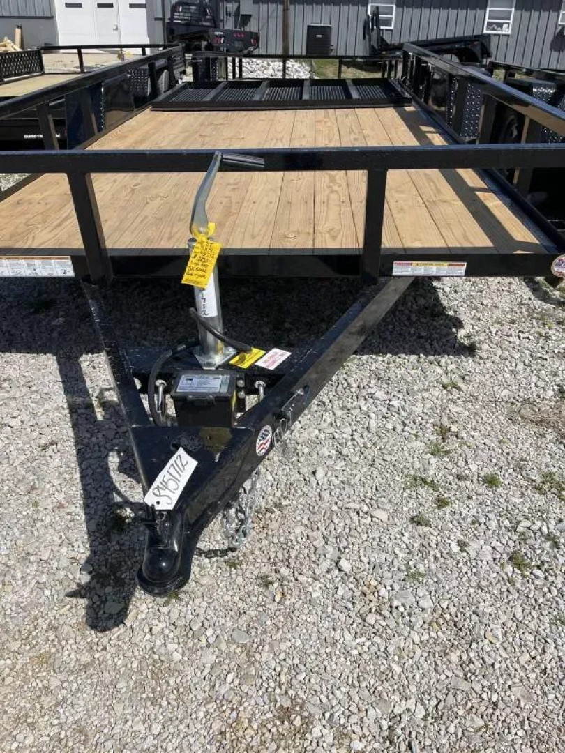 New 2025 Sure-Trac 7 x 14 Tube Top Utility 5K Brake Utility Trailer