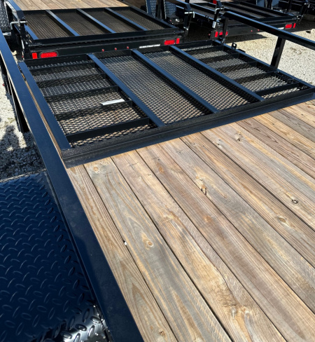 New 2025 Sure-Trac 7 x 14 Tube Top Utility 5K Brake Utility Trailer