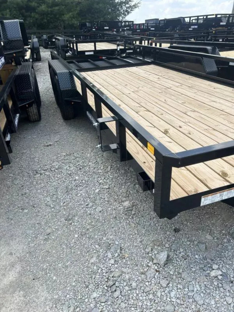 New 2025 Sure-Trac 7 x 18 Tube Top Utility 7K