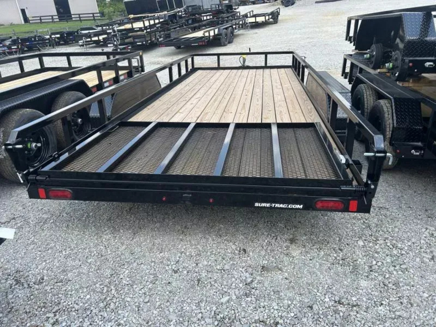 New 2025 Sure-Trac 7 x 18 Tube Top Utility 7K