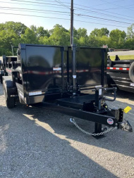 New 2025 Sure-Trac 82 IN x 12 HD Low Profile Dump Trailer  14K Telescopic