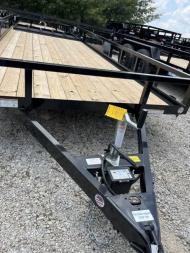 New 2025 Sure-Trac 7 X 20 Tube Top Utility 7K tandem axle landscape trailer