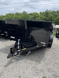New 2025 Sure-Trac 82 IN x 12 HD Low Profile Dump Trailer  12K Dual Ram