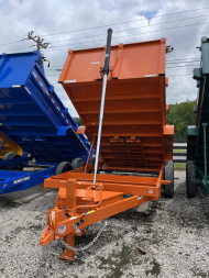 New 2025 Sure-Trac 82 IN x 14 HD Low Profile Dump Trailer  14K Telescopic
