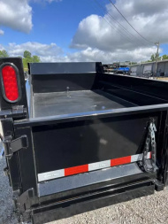 New 2025 Sure-Trac 6 x 12 SD Low Profile Dump Trailer  10K Single Ram