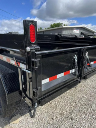 New 2025 Sure-Trac 6 x 10 SD Low Profile Dump Trailer  10K Telescopic