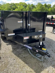 New 2025 Sure-Trac 6 x 10 SD Low Profile Dump Trailer  10K Telescopic