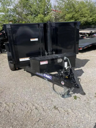 New 2025 Sure-Trac 6 x 10 SD Low Profile Dump Trailer  10K Telescopic